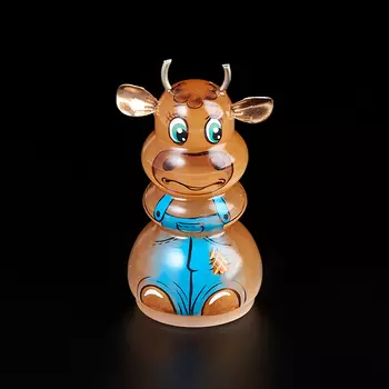 Бык селенит 6 см