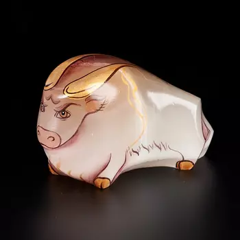 Бык селенит 8 см