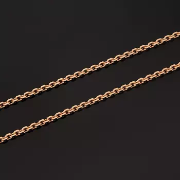 Цепь (серебро 925 пр. позолота) полновесная якорь 55 см