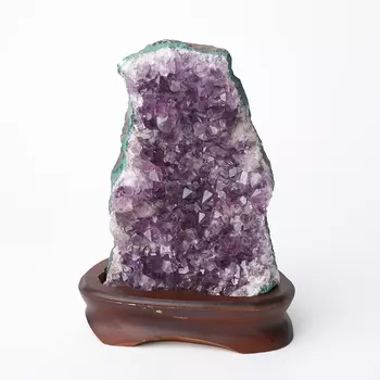 Друза аметист L (12-16 см) (на подставке)