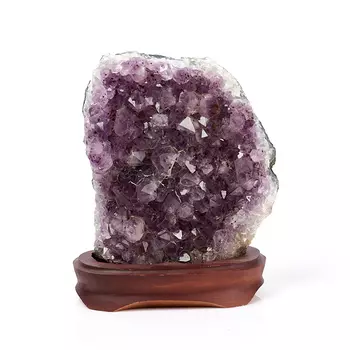 Друза аметист L (12-16 см) (на подставке)