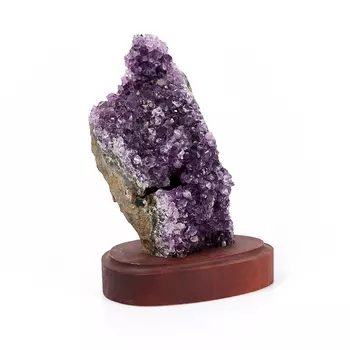 Друза аметист L (12-16 см) (на подставке)