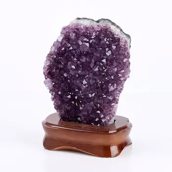 Друза аметист L (12-16 см) (на подставке)