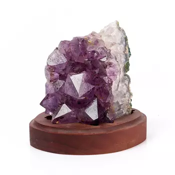 Друза аметист M (7-12 см) (на подставке)