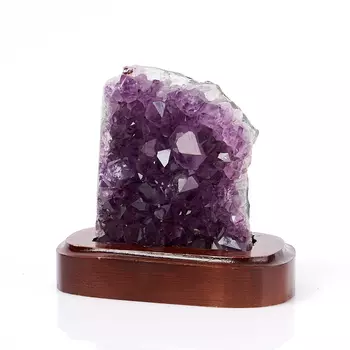 Друза аметист M (7-12 см) (на подставке)
