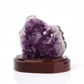 Друза аметист M (7-12 см) (на подставке)
