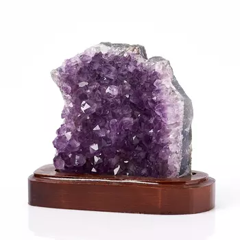 Друза аметист M (7-12 см) (на подставке)