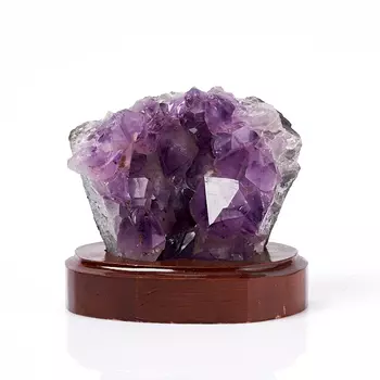 Друза аметист M (7-12 см) (на подставке)