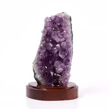 Друза аметист M (7-12 см) (на подставке)