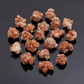 Друза арагонит оранжевый (2-3 см) 1 шт