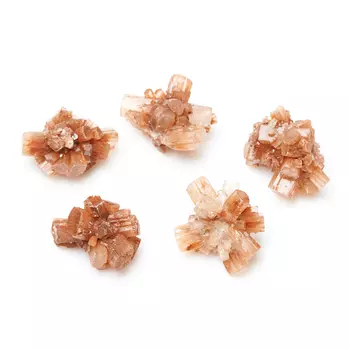 Друза арагонит оранжевый (3-4 см) 1 шт