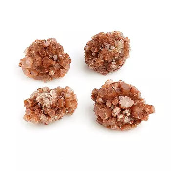 Друза арагонит оранжевый S (4-7 см) (1 шт)