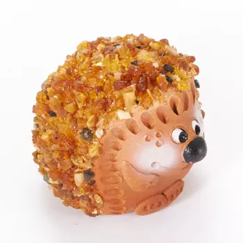 Ежик янтарь 4,5 см