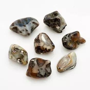 Галтовка агат черный (2-2,5 см) (1 шт)