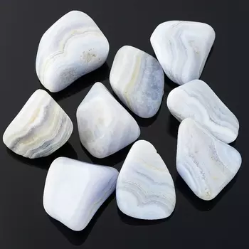 Галтовка агат голубой (2,5-3 см) (1 шт)