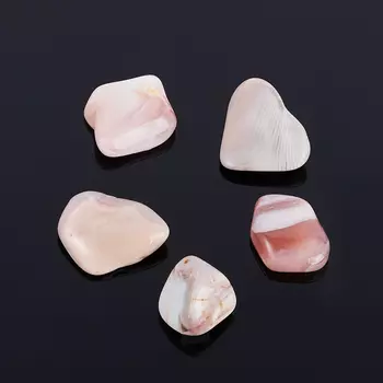 Галтовка агат розовый (0,5-1 см) (1 шт)