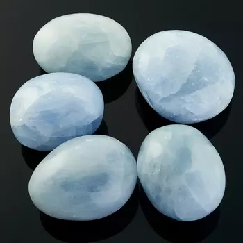 Галтовка Кальцит голубой (4-5 см) 1 шт