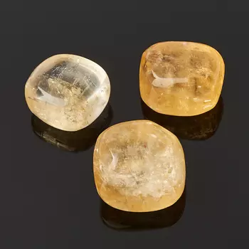 Галтовка кальцит желтый (2,5-3 см) (1 шт)