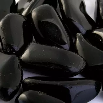 Галтовка обсидиан черный XS (3-4 см) (1 шт)