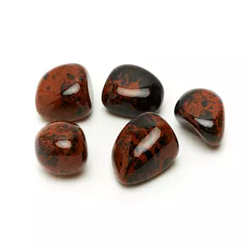 Галтовка обсидиан коричневый (2-3 см) 1 шт