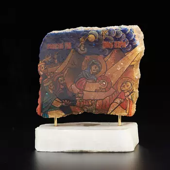 Изображение Рождество Христово селенит 90х120 мм