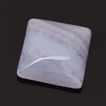 Кабошон агат голубой 10*10 мм