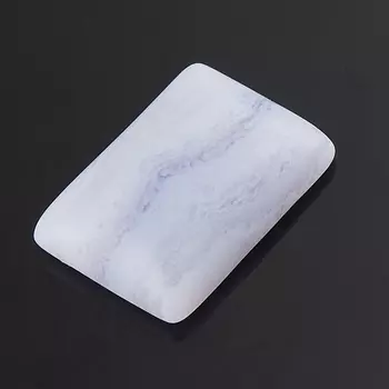 Кабошон агат голубой 10*14 мм