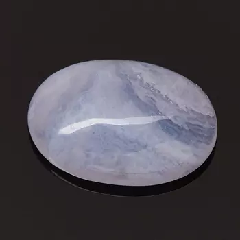 Кабошон агат голубой 10*14 мм