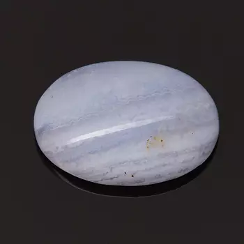 Кабошон агат голубой 10*14 мм