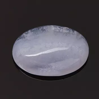 Кабошон агат голубой 10*14 мм