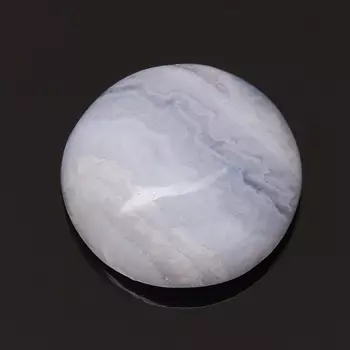 Кабошон агат голубой 10 мм