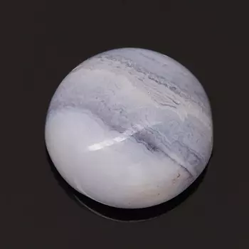 Кабошон агат голубой 10 мм