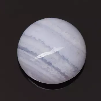 Кабошон агат голубой 10 мм