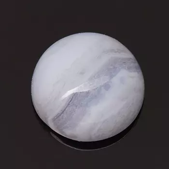 Кабошон агат голубой 10 мм