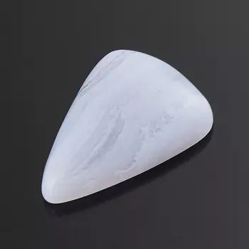 Кабошон агат голубой 13*18 мм