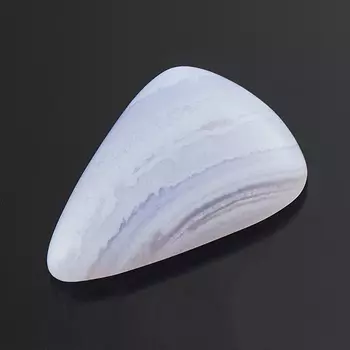 Кабошон агат голубой 13*18 мм