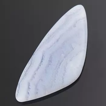 Кабошон агат голубой 16*37 мм