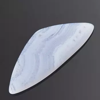 Кабошон агат голубой 16*37 мм