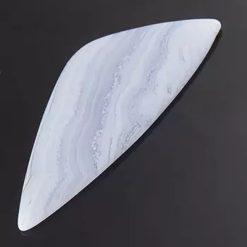 Кабошон агат голубой 20*50 мм