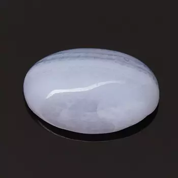 Кабошон агат голубой 8*12 мм