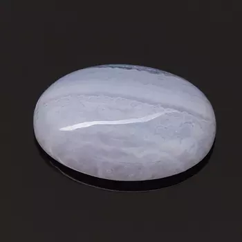 Кабошон агат голубой 8*12 мм