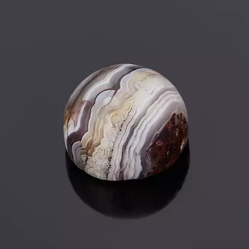 Кабошон агат крейзи 8 мм