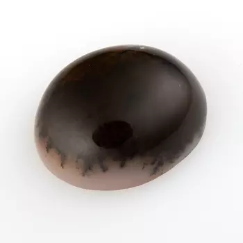 Кабошон агат моховой 14*17 мм