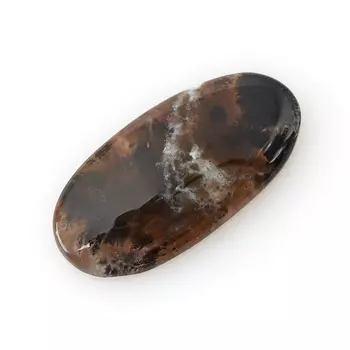 Кабошон агат пейзажный 13*26,5 (1 шт)