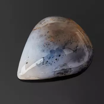 Кабошон агат пейзажный 16,5*20 мм (1 шт)