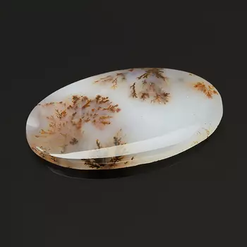 Кабошон агат пейзажный 20*34 мм(1 шт)