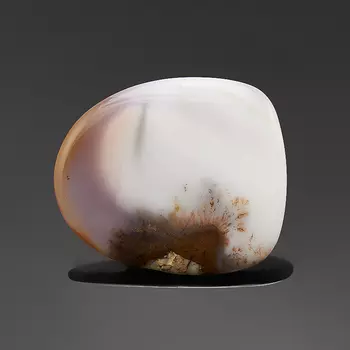 Кабошон агат пейзажный 33*40 мм