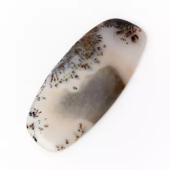 Кабошон агат пейзажный 33*74 мм