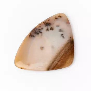 Кабошон агат пейзажный 36*49 мм