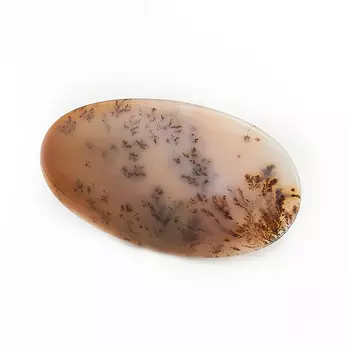 Кабошон агат пейзажный 36*63 мм